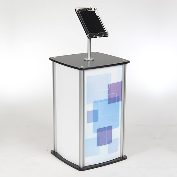 Custom iPad Pedestal Kiosk